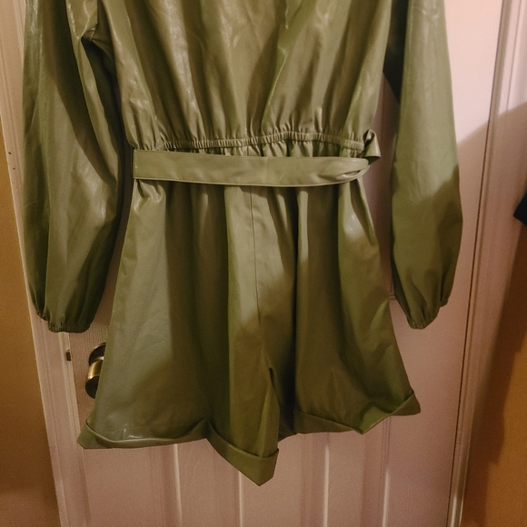 Soft leather Romper - Picture 2 of 2